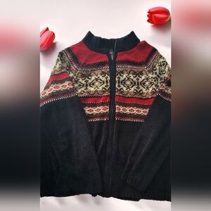 Vintage Erika sweater Sz XXL Chek Mesurements